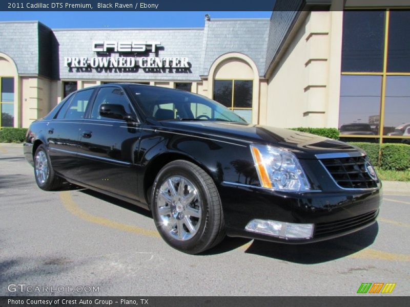 Black Raven / Ebony 2011 Cadillac DTS Premium