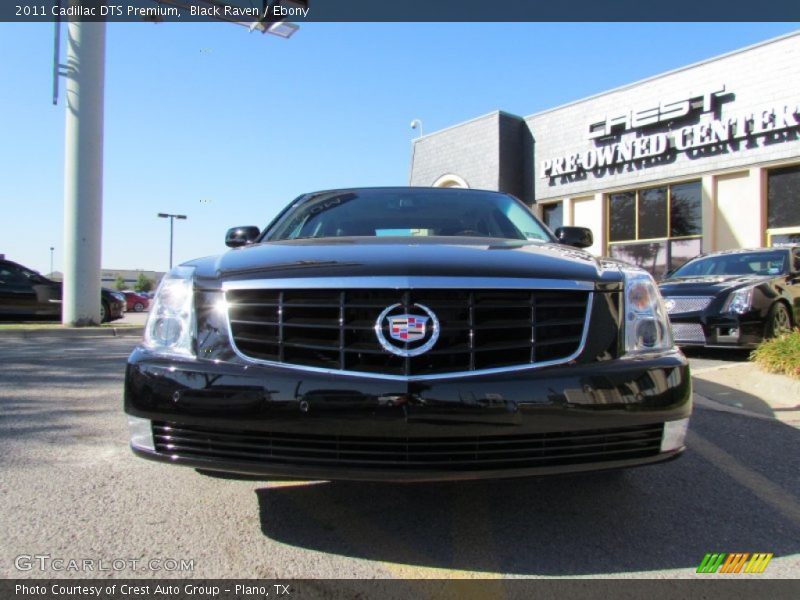 Black Raven / Ebony 2011 Cadillac DTS Premium