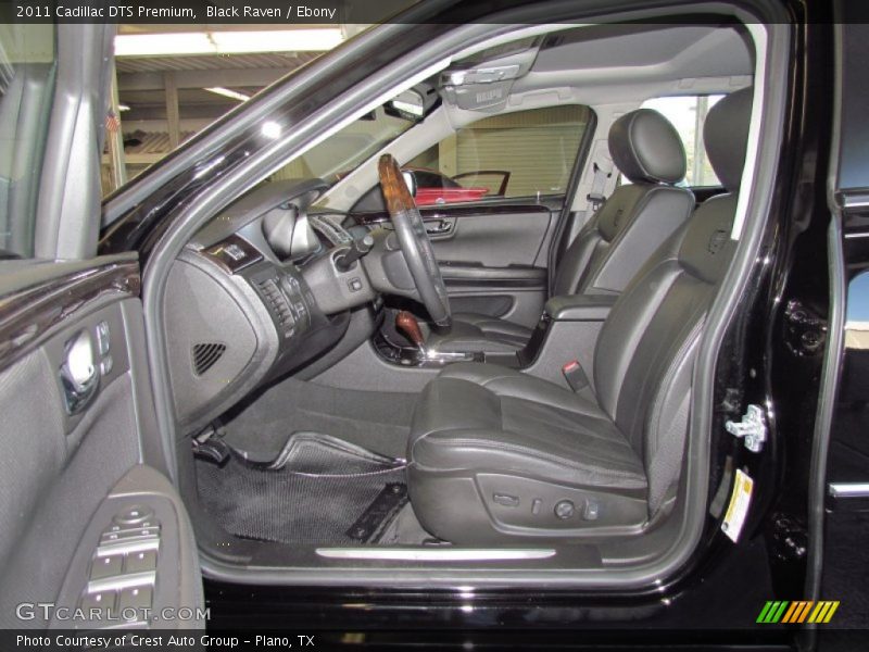 Black Raven / Ebony 2011 Cadillac DTS Premium