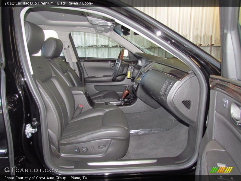 Black Raven / Ebony 2011 Cadillac DTS Premium