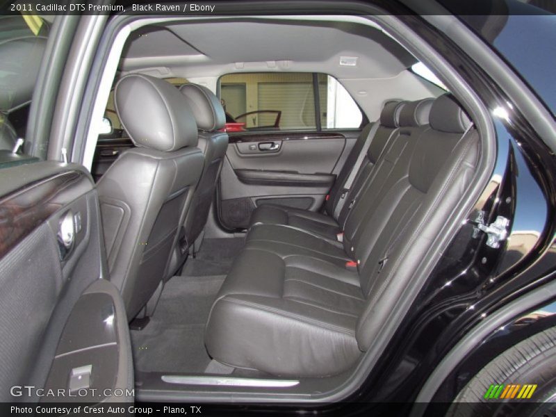 Black Raven / Ebony 2011 Cadillac DTS Premium