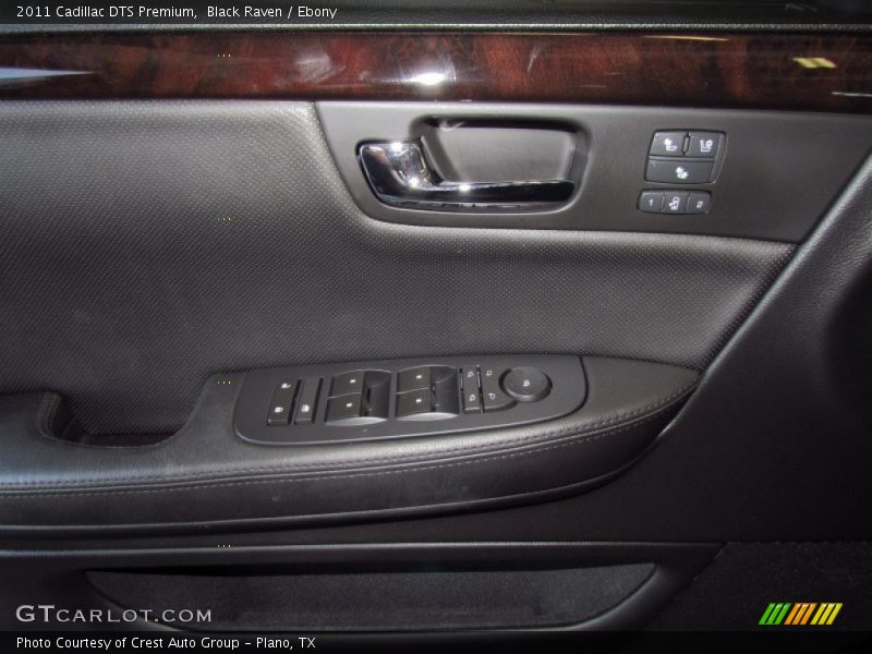 Black Raven / Ebony 2011 Cadillac DTS Premium