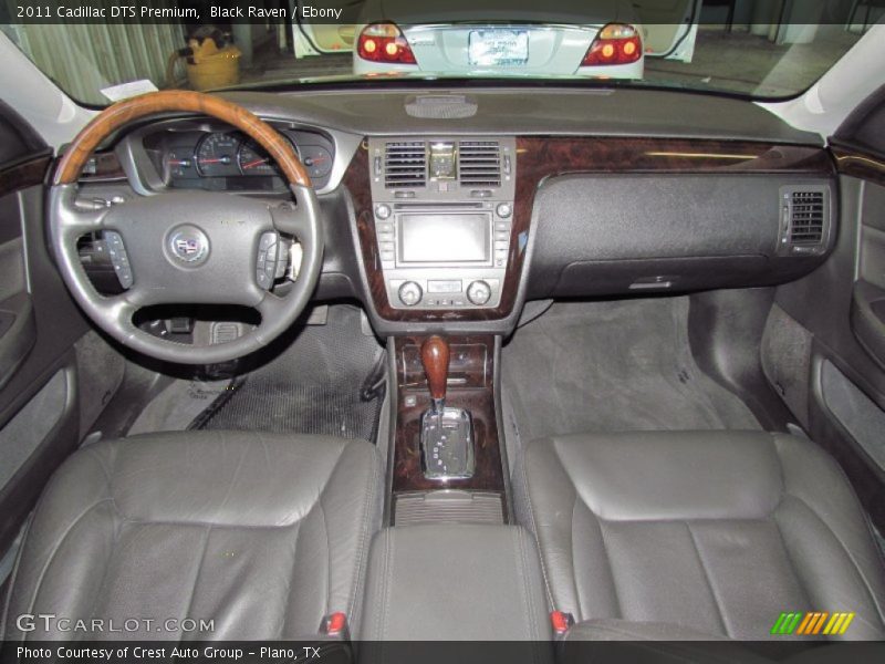 Black Raven / Ebony 2011 Cadillac DTS Premium