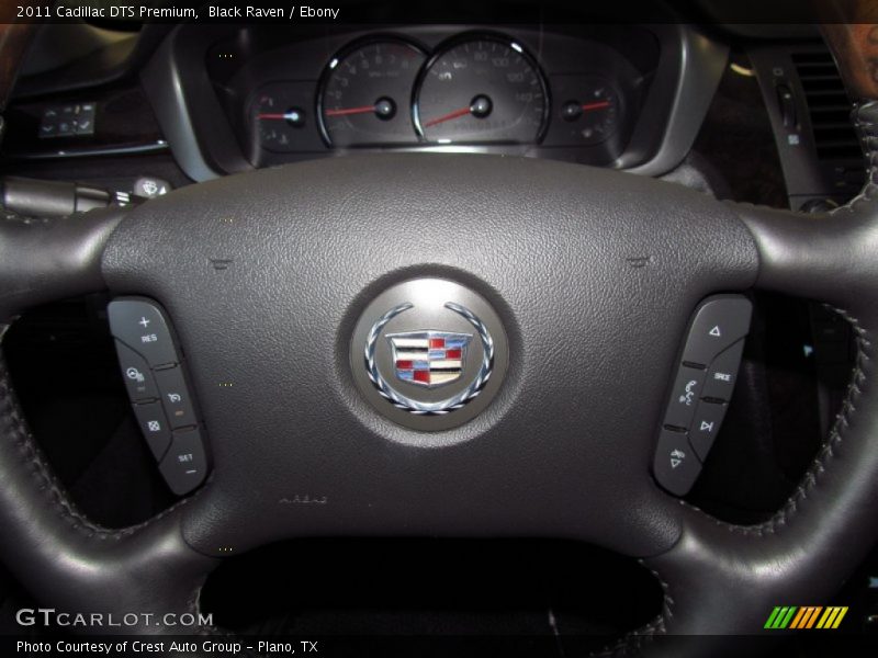 Black Raven / Ebony 2011 Cadillac DTS Premium