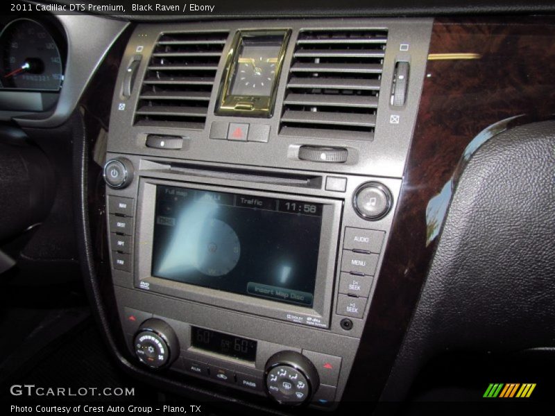 Black Raven / Ebony 2011 Cadillac DTS Premium