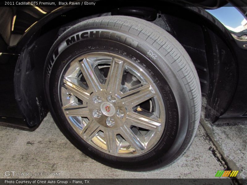 Black Raven / Ebony 2011 Cadillac DTS Premium