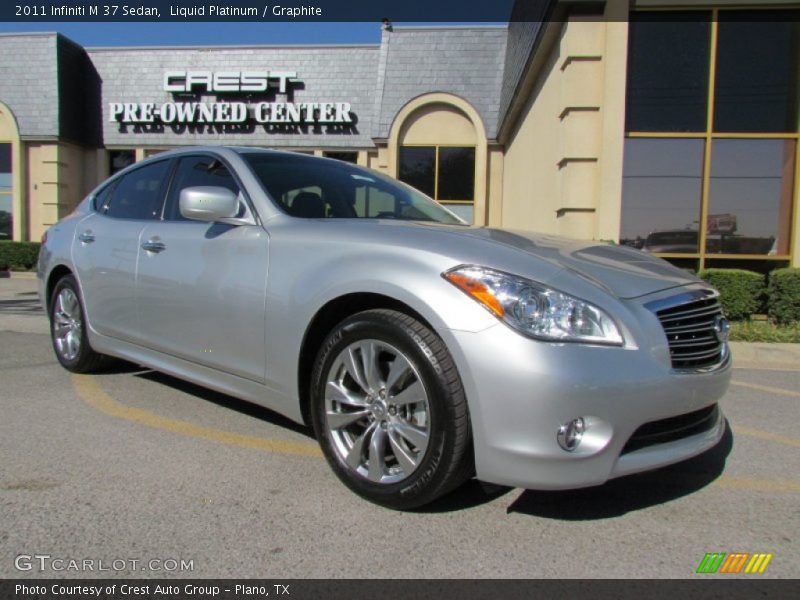 Liquid Platinum / Graphite 2011 Infiniti M 37 Sedan