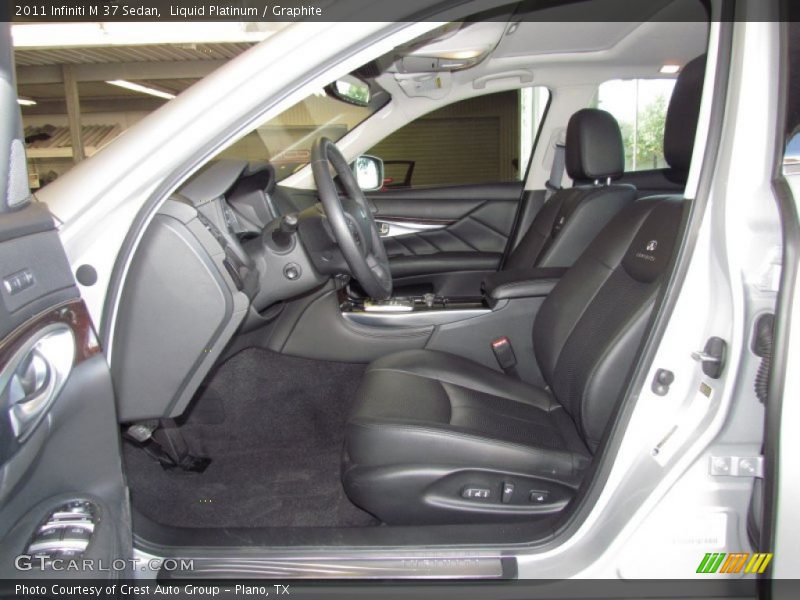  2011 M 37 Sedan Graphite Interior