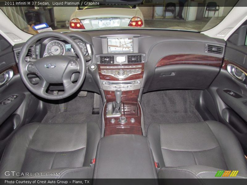  2011 M 37 Sedan Graphite Interior