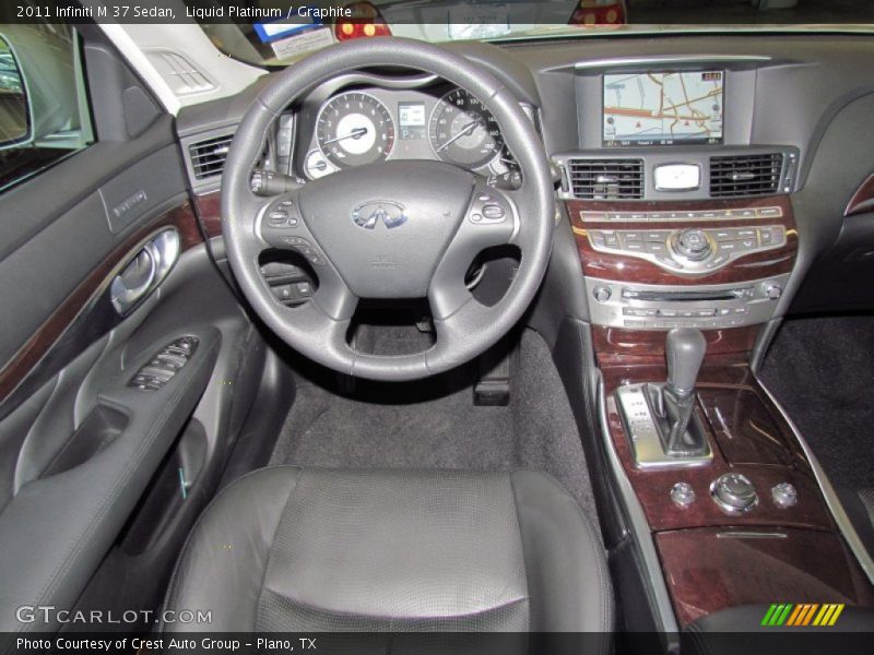 Dashboard of 2011 M 37 Sedan