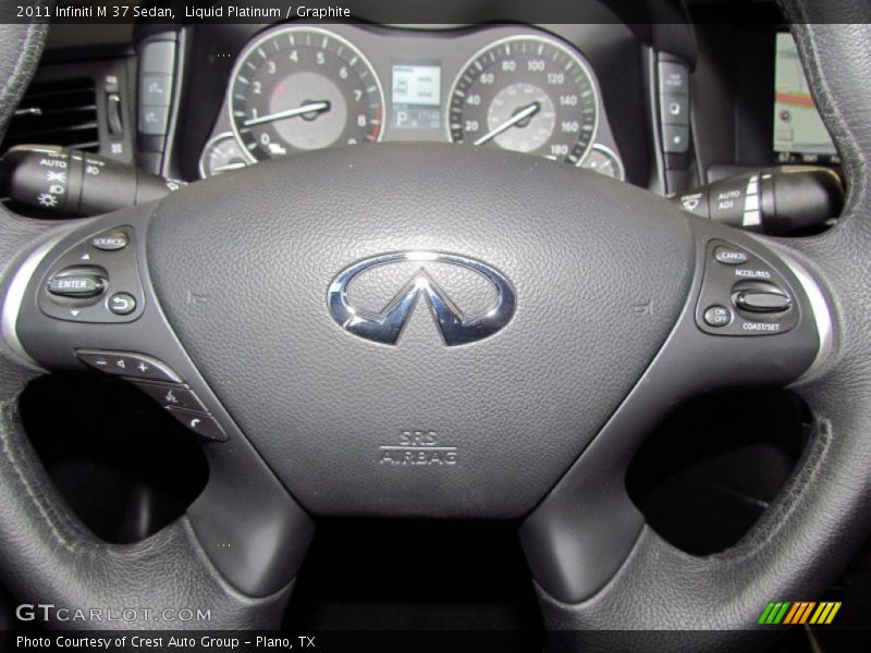 Liquid Platinum / Graphite 2011 Infiniti M 37 Sedan