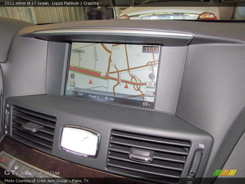 Navigation of 2011 M 37 Sedan