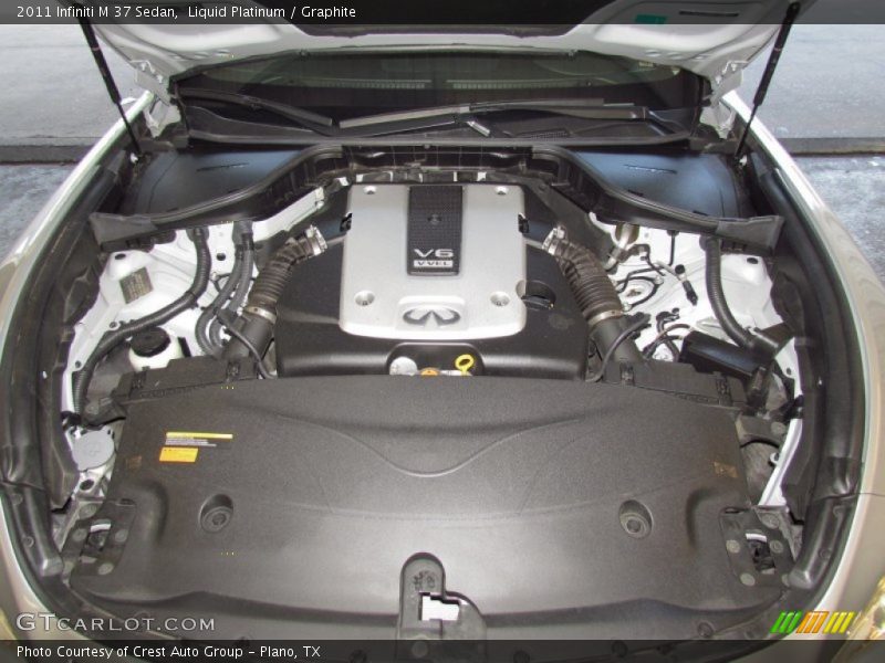  2011 M 37 Sedan Engine - 3.7 Liter DOHC 24-Valve VVEL CVTCS V6
