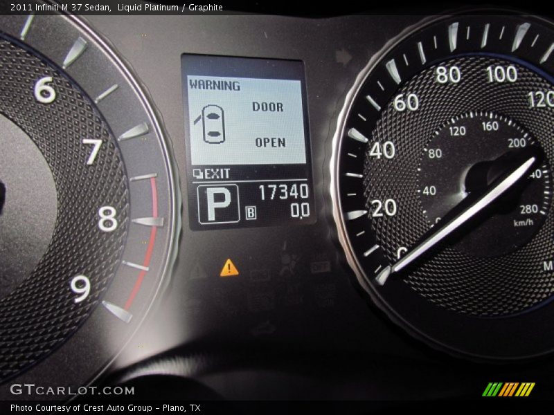 Liquid Platinum / Graphite 2011 Infiniti M 37 Sedan