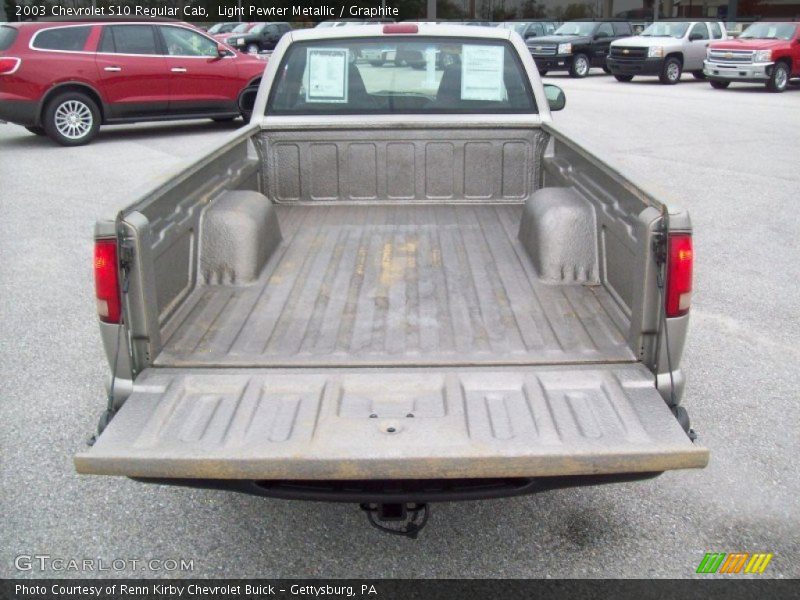 Light Pewter Metallic / Graphite 2003 Chevrolet S10 Regular Cab