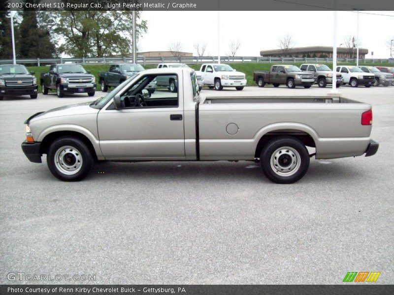  2003 S10 Regular Cab Light Pewter Metallic