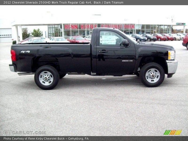 Black / Dark Titanium 2012 Chevrolet Silverado 2500HD Work Truck Regular Cab 4x4