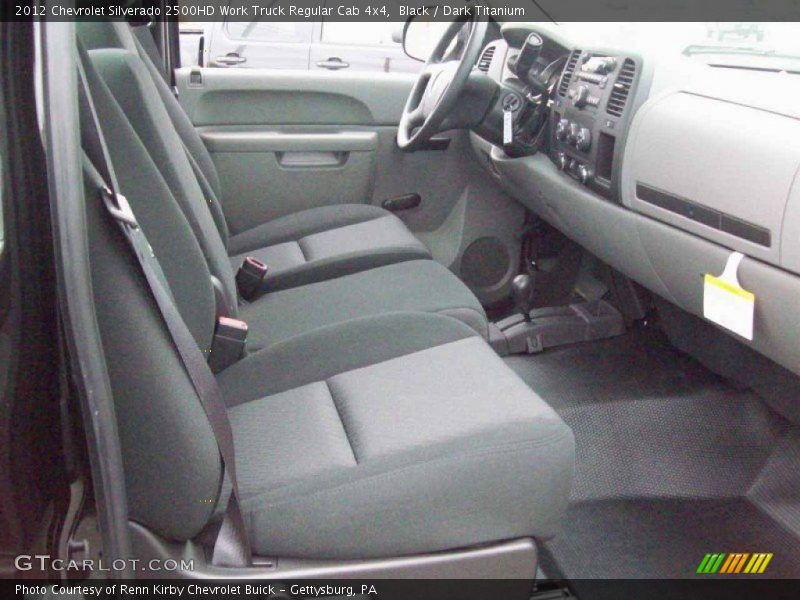 Black / Dark Titanium 2012 Chevrolet Silverado 2500HD Work Truck Regular Cab 4x4
