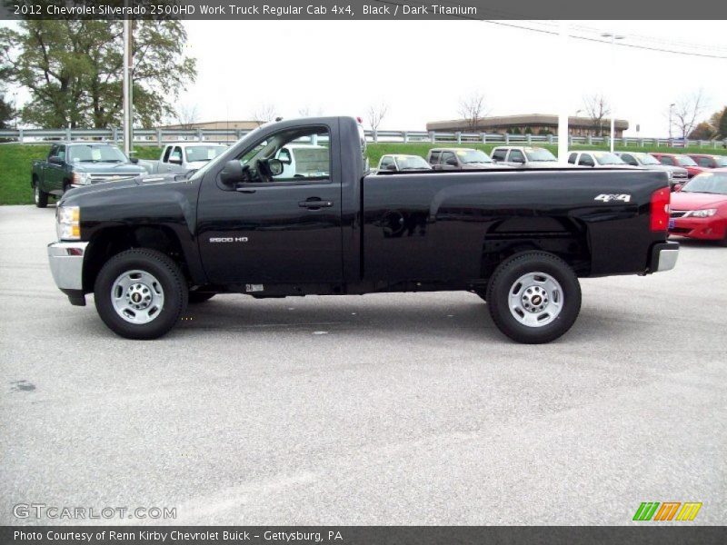  2012 Silverado 2500HD Work Truck Regular Cab 4x4 Black