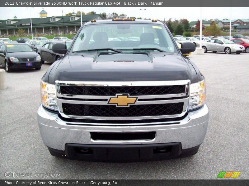 Black / Dark Titanium 2012 Chevrolet Silverado 2500HD Work Truck Regular Cab 4x4