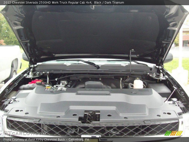 Black / Dark Titanium 2012 Chevrolet Silverado 2500HD Work Truck Regular Cab 4x4