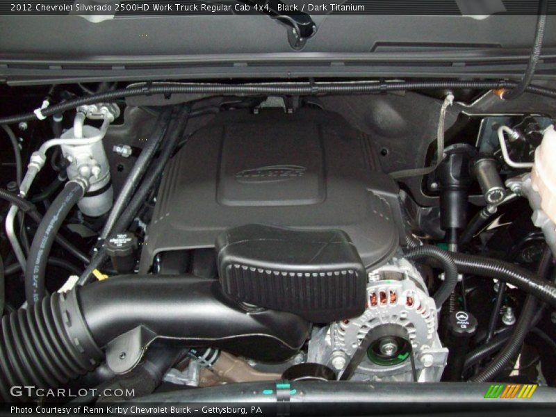 Black / Dark Titanium 2012 Chevrolet Silverado 2500HD Work Truck Regular Cab 4x4