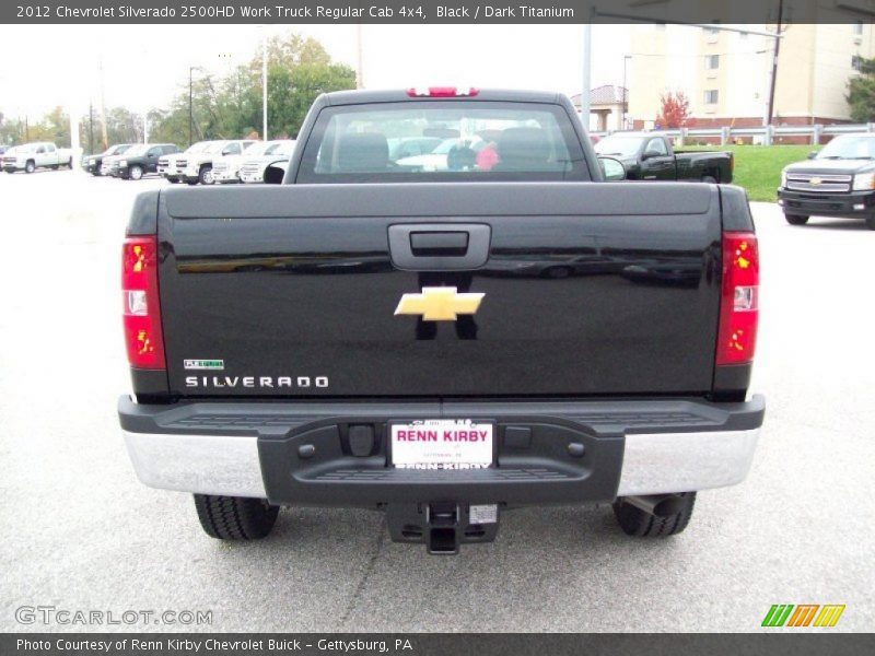 Black / Dark Titanium 2012 Chevrolet Silverado 2500HD Work Truck Regular Cab 4x4