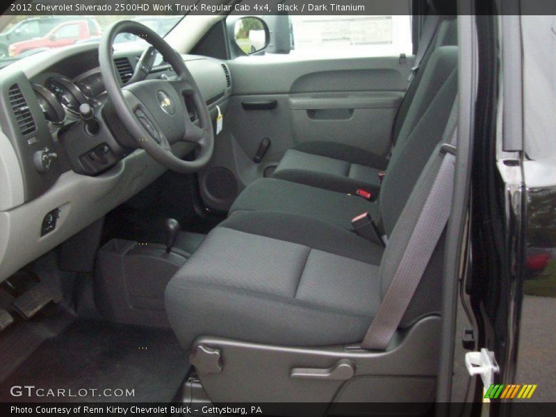 Black / Dark Titanium 2012 Chevrolet Silverado 2500HD Work Truck Regular Cab 4x4