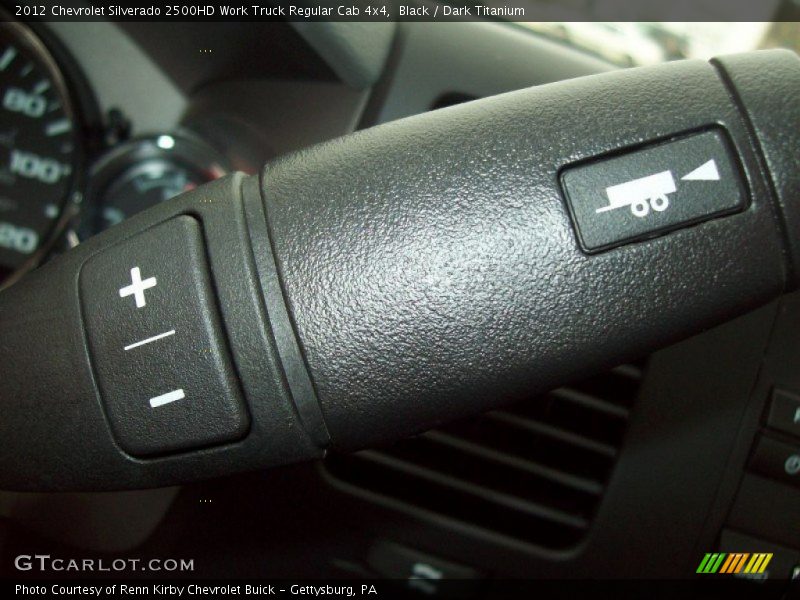 Black / Dark Titanium 2012 Chevrolet Silverado 2500HD Work Truck Regular Cab 4x4