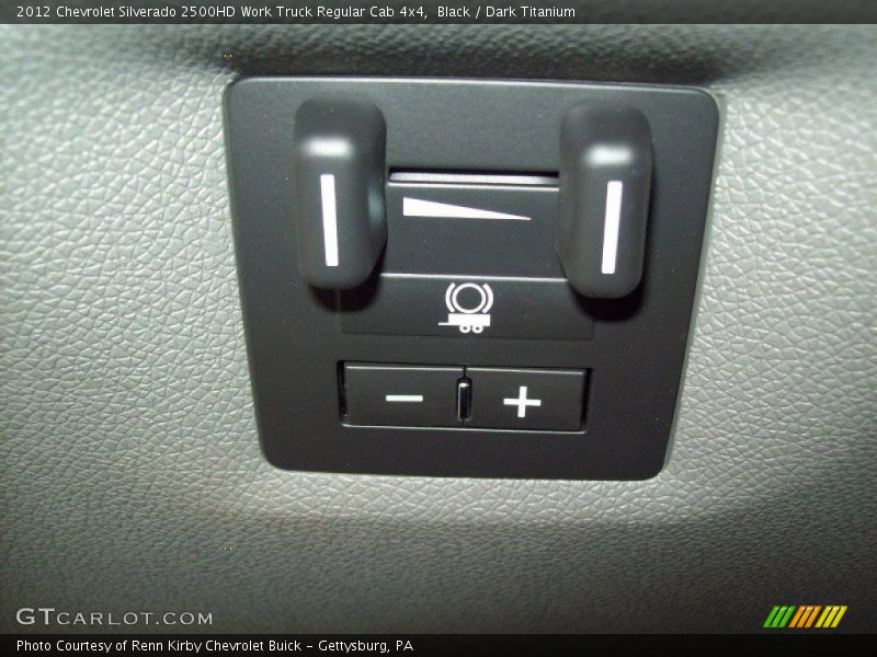 Black / Dark Titanium 2012 Chevrolet Silverado 2500HD Work Truck Regular Cab 4x4