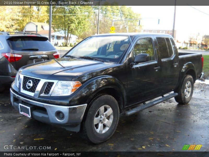 Super Black / Graphite 2010 Nissan Frontier SE Crew Cab
