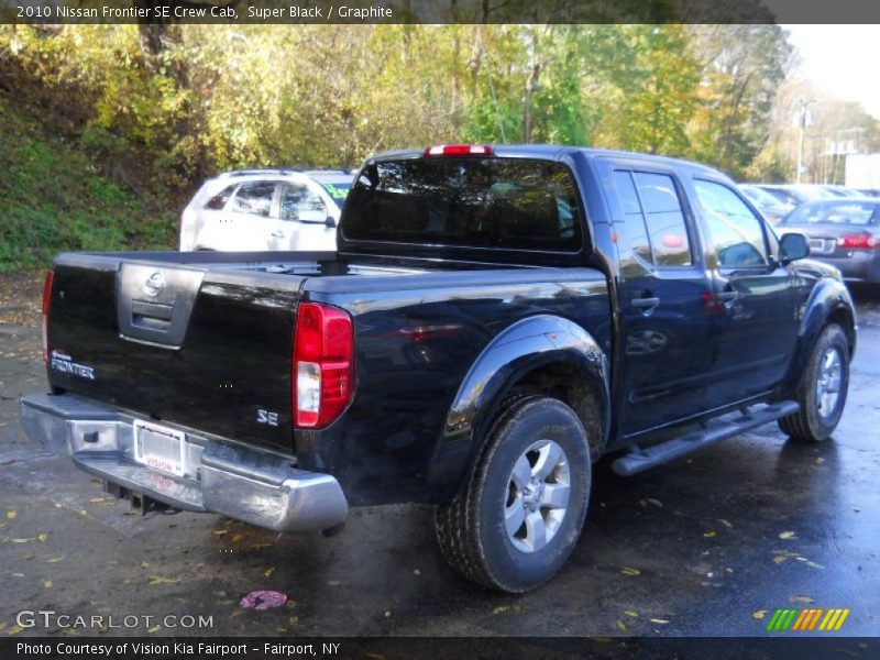 Super Black / Graphite 2010 Nissan Frontier SE Crew Cab