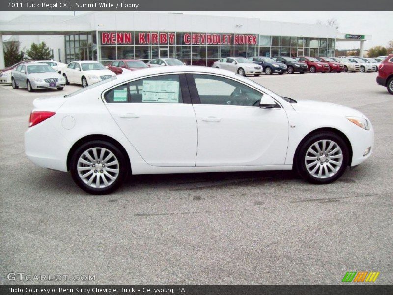 Summit White / Ebony 2011 Buick Regal CXL
