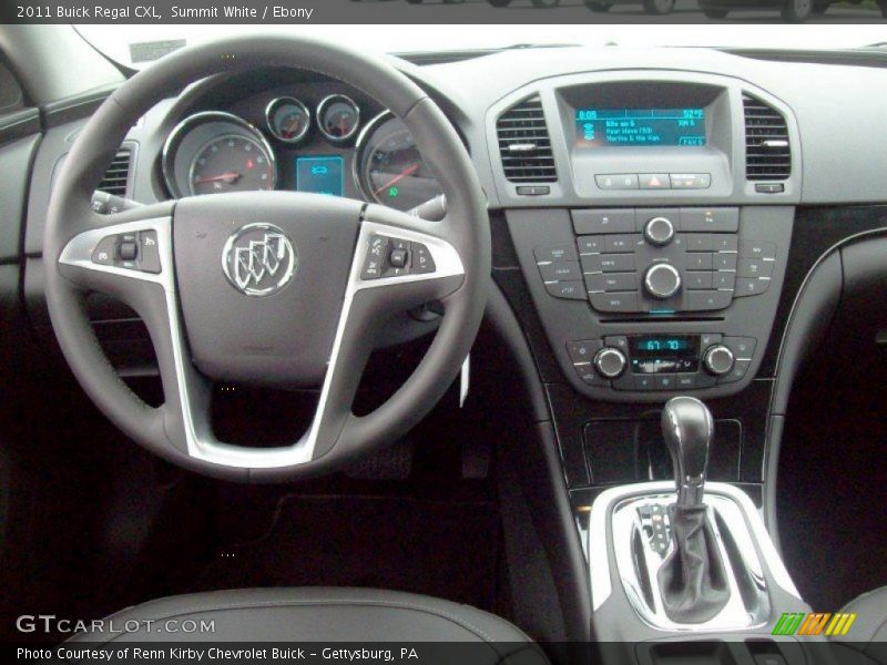 Summit White / Ebony 2011 Buick Regal CXL