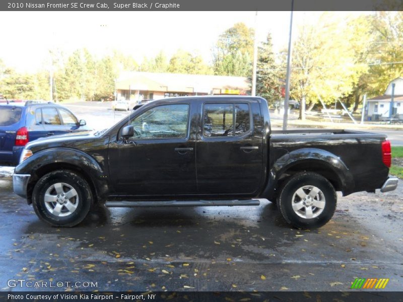 Super Black / Graphite 2010 Nissan Frontier SE Crew Cab