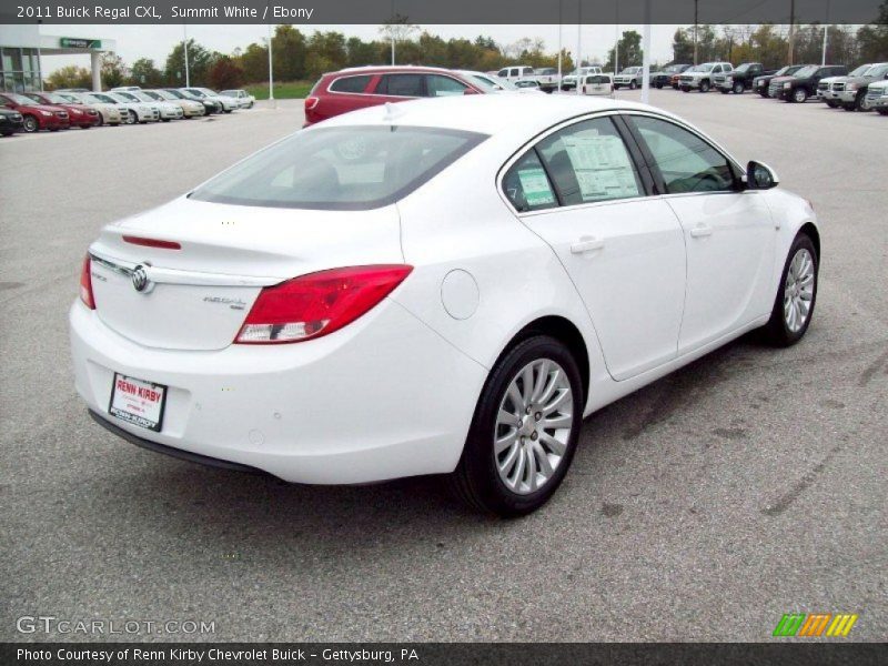 Summit White / Ebony 2011 Buick Regal CXL
