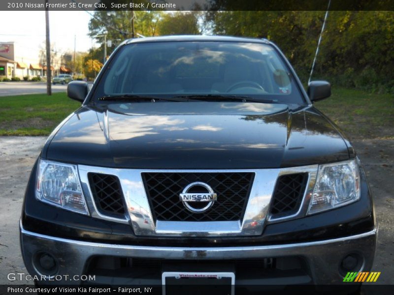 Super Black / Graphite 2010 Nissan Frontier SE Crew Cab