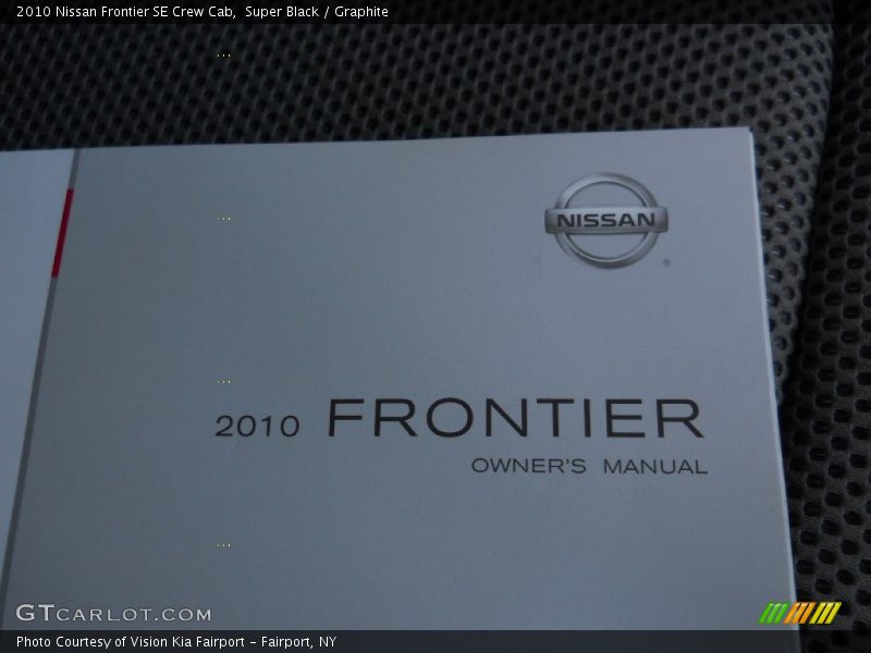 Super Black / Graphite 2010 Nissan Frontier SE Crew Cab