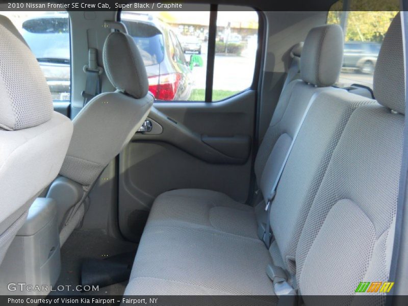 Super Black / Graphite 2010 Nissan Frontier SE Crew Cab