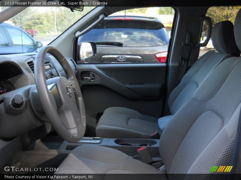 Super Black / Graphite 2010 Nissan Frontier SE Crew Cab