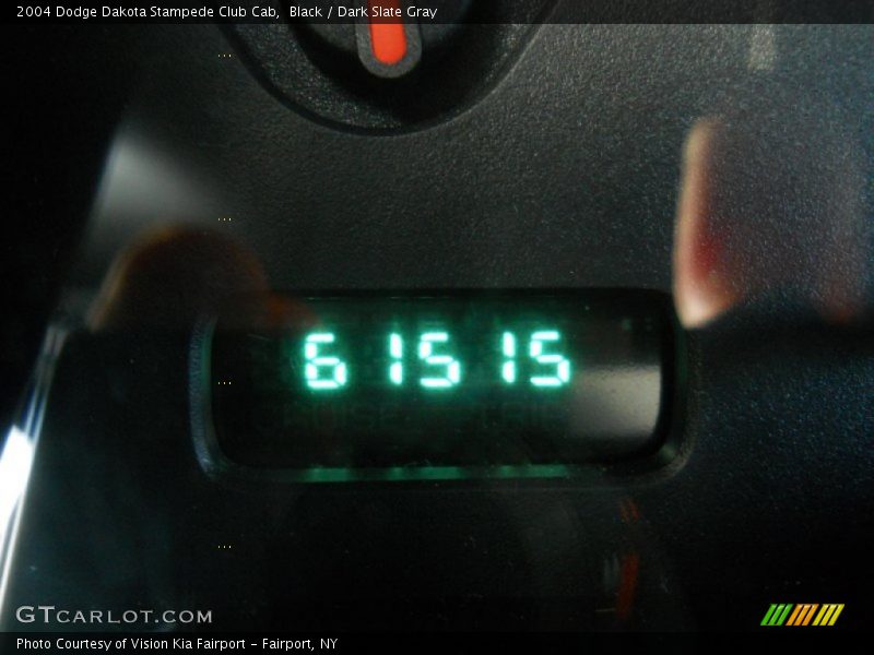 Black / Dark Slate Gray 2004 Dodge Dakota Stampede Club Cab