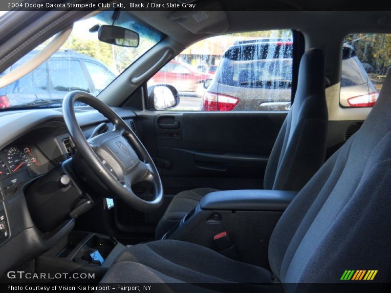 Black / Dark Slate Gray 2004 Dodge Dakota Stampede Club Cab