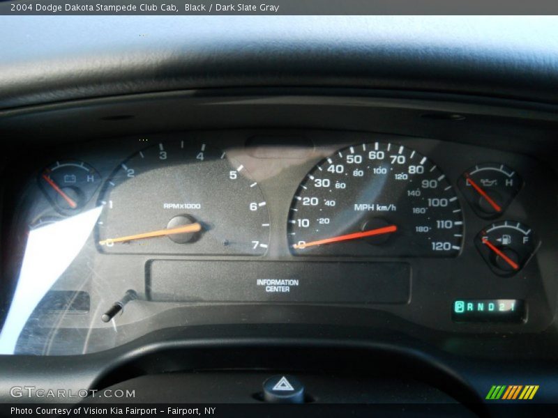  2004 Dakota Stampede Club Cab Stampede Club Cab Gauges