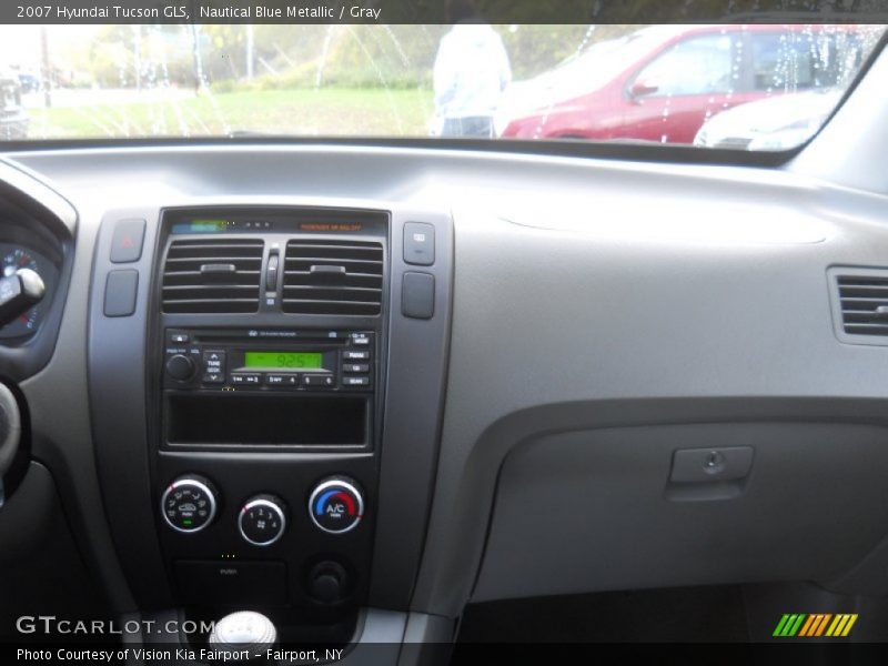 Nautical Blue Metallic / Gray 2007 Hyundai Tucson GLS