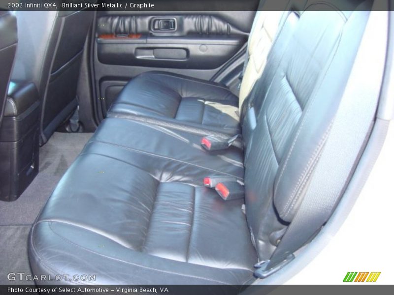 Brilliant Silver Metallic / Graphite 2002 Infiniti QX4