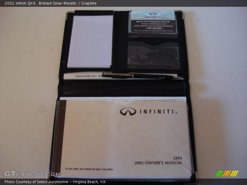Books/Manuals of 2002 QX4 
