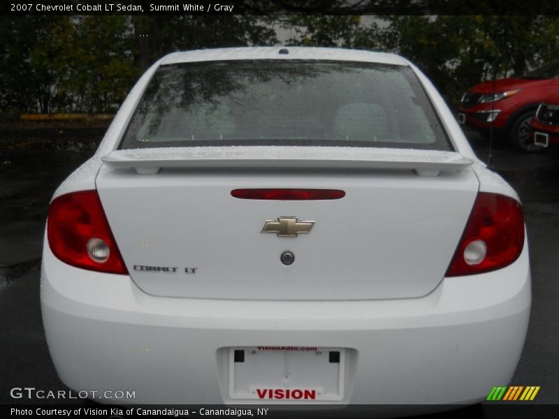 Summit White / Gray 2007 Chevrolet Cobalt LT Sedan