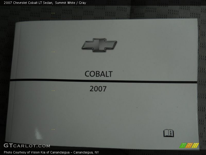Summit White / Gray 2007 Chevrolet Cobalt LT Sedan
