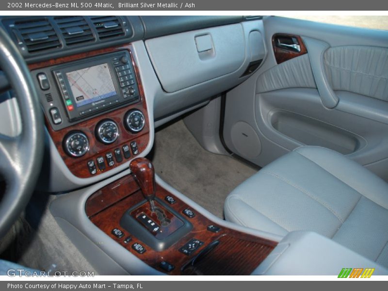 Brilliant Silver Metallic / Ash 2002 Mercedes-Benz ML 500 4Matic