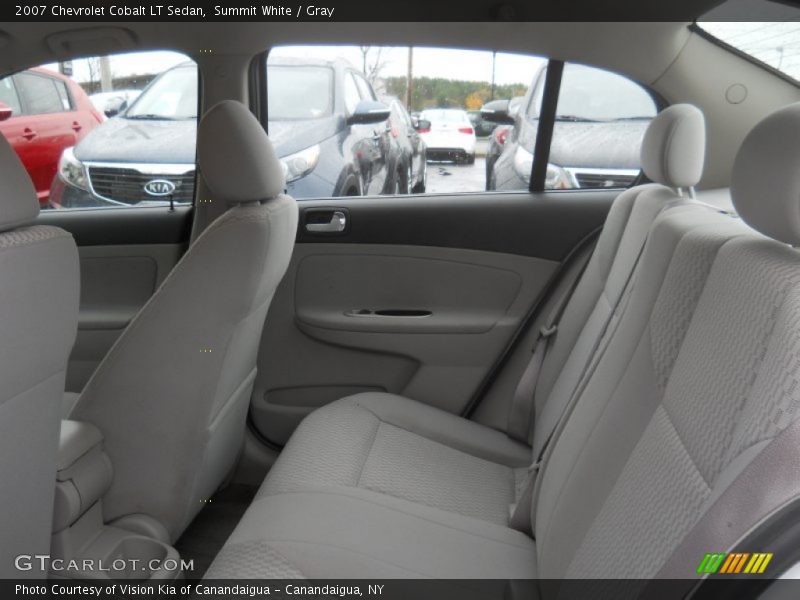 Summit White / Gray 2007 Chevrolet Cobalt LT Sedan